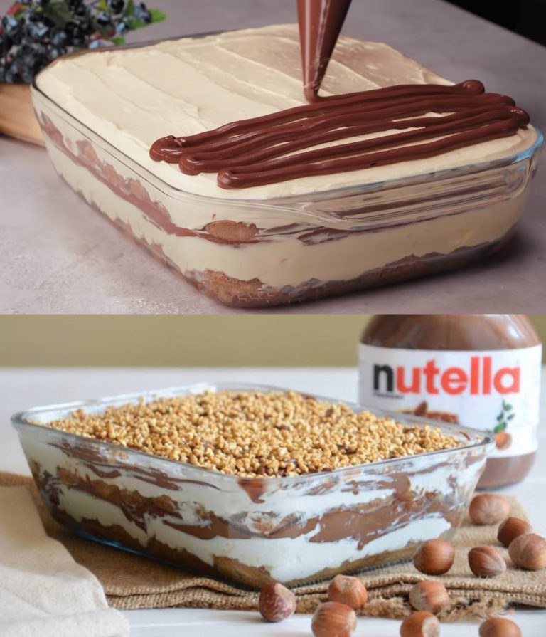 Nutella tiramisu w 10 minut