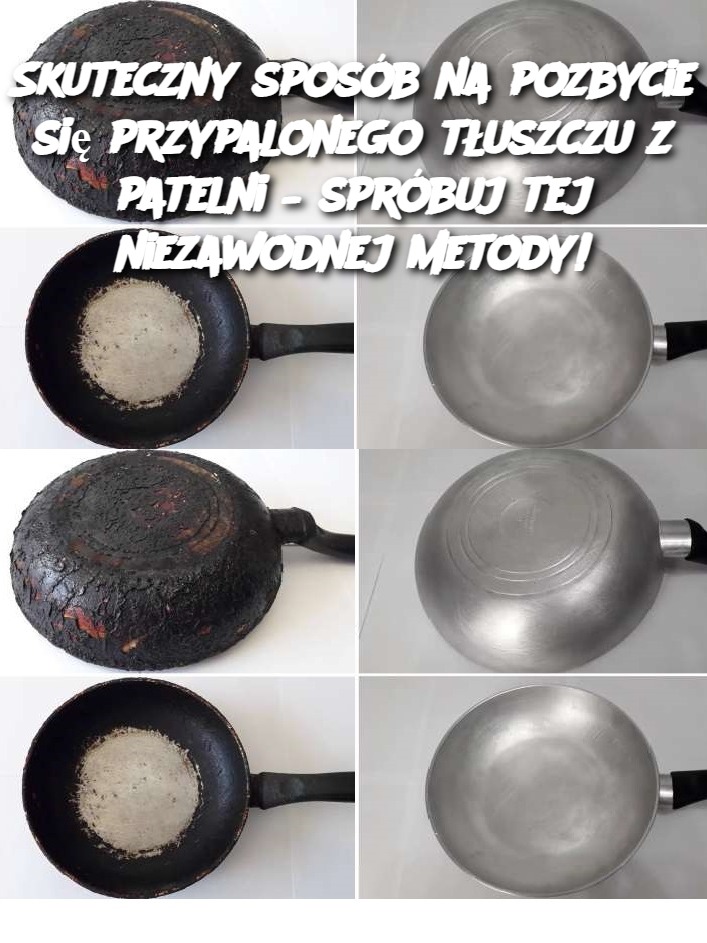 Skuteczny sposób na pozbycie się przypalonego tłuszczu z patelni – spróbuj tej niezawodnej metody!