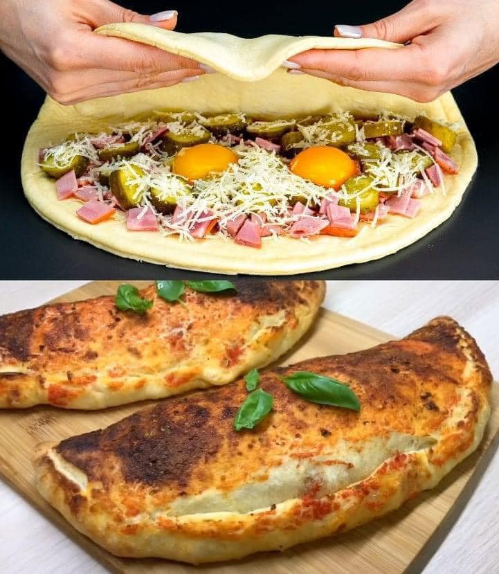 Zrobisz to na co dzień, calzone z ciastem francuskim lepsze niż pizza