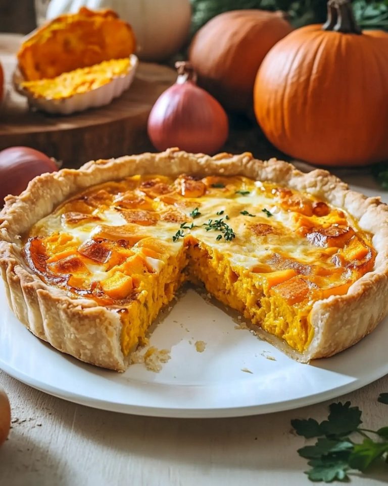 Quiche dyniowe: powiew jesieni