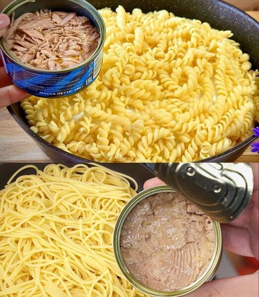 To jest to, czego moja rodzina chce co tydzień: spaghetti z tuńczykiem