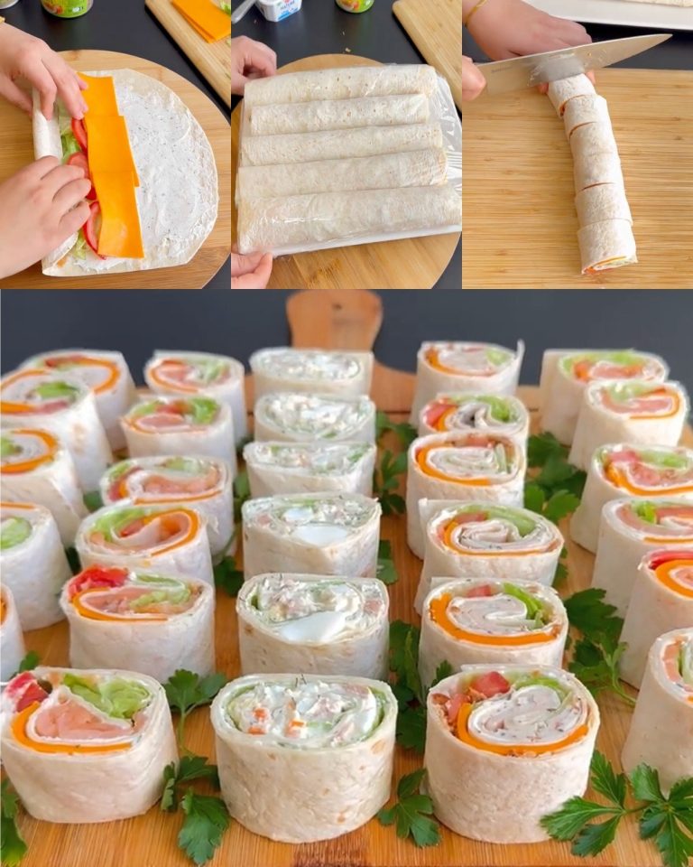 Mini Wraps: Pyszny i oryginalny przepis do podzielenia się z gośćmi