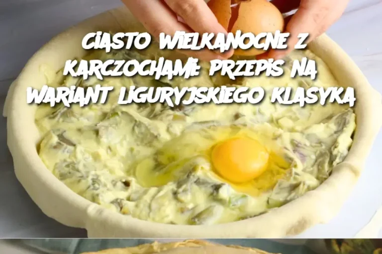 Ciasto wielkanocne z karczochami: przepis na wariant liguryjskiego klasyka