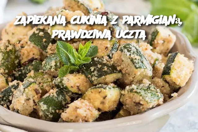 Zapiekana cukinia z parmigianą, prawdziwa uczta