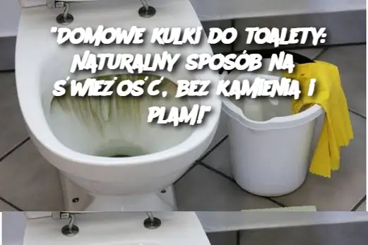 “Domowe kulki do toalety: Naturalny sposób na świeżość, bez kamienia i plam!”