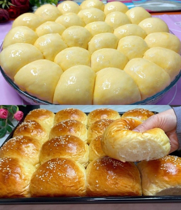 Bułki Brioche z mlekiem