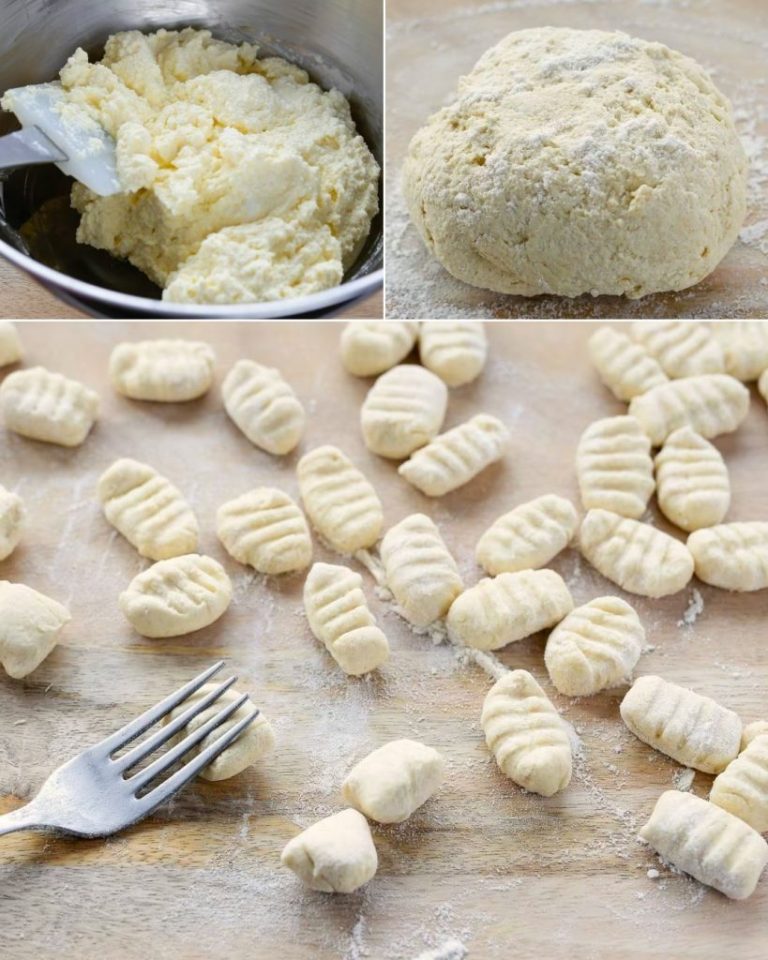 Gnocchi z ricottą: pierwszy chorobliwy i delikatny przepis