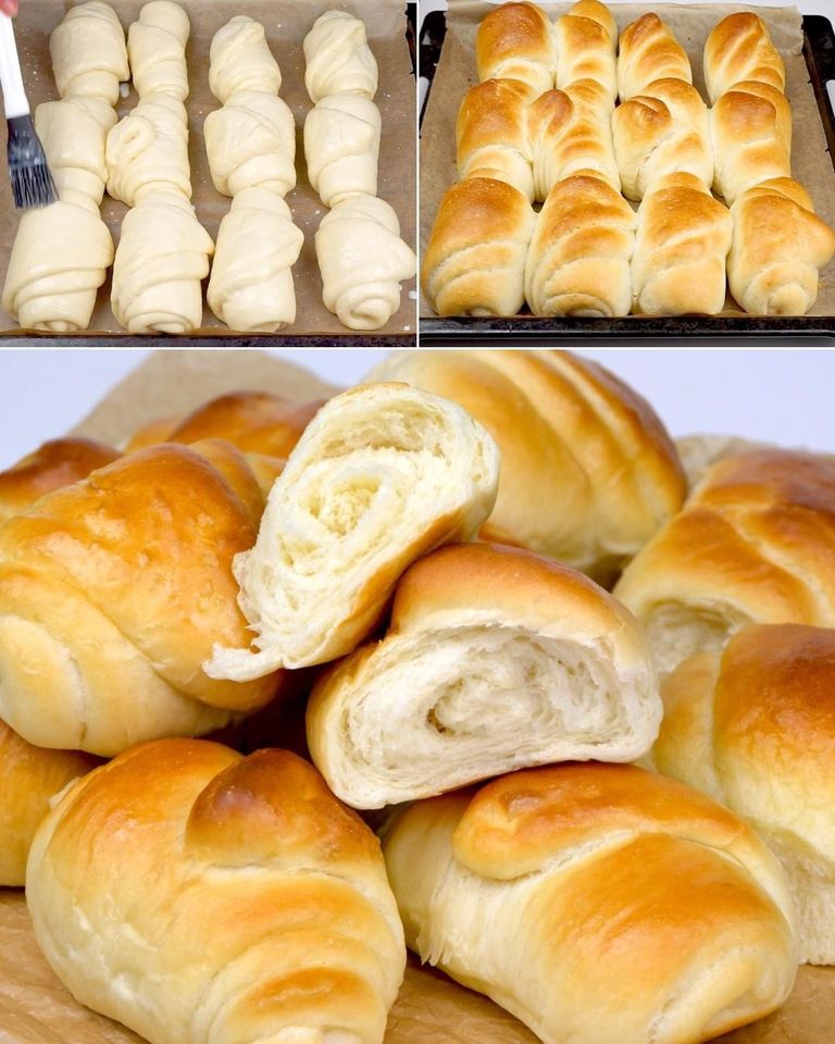 15 MINUTOWE CROISSANY lepsze od piekarniczych, puszyste i delikatne!