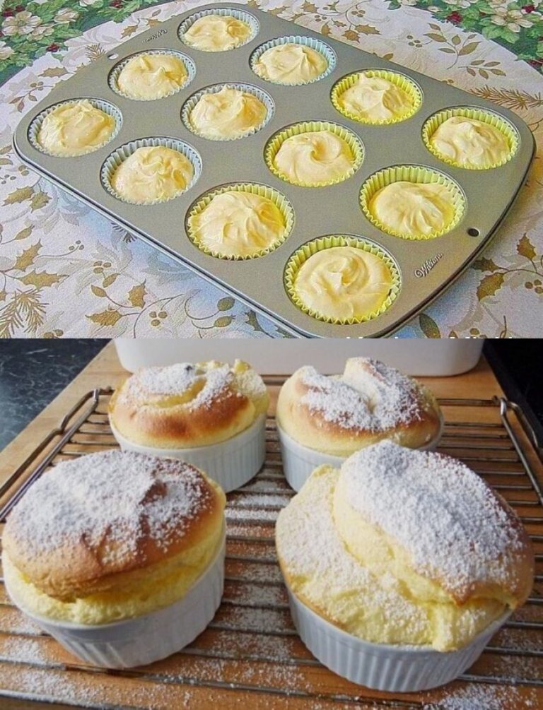 Quark Muffins mit Vanillepudding – Smak jak u babci: Przepis, który Pokochasz