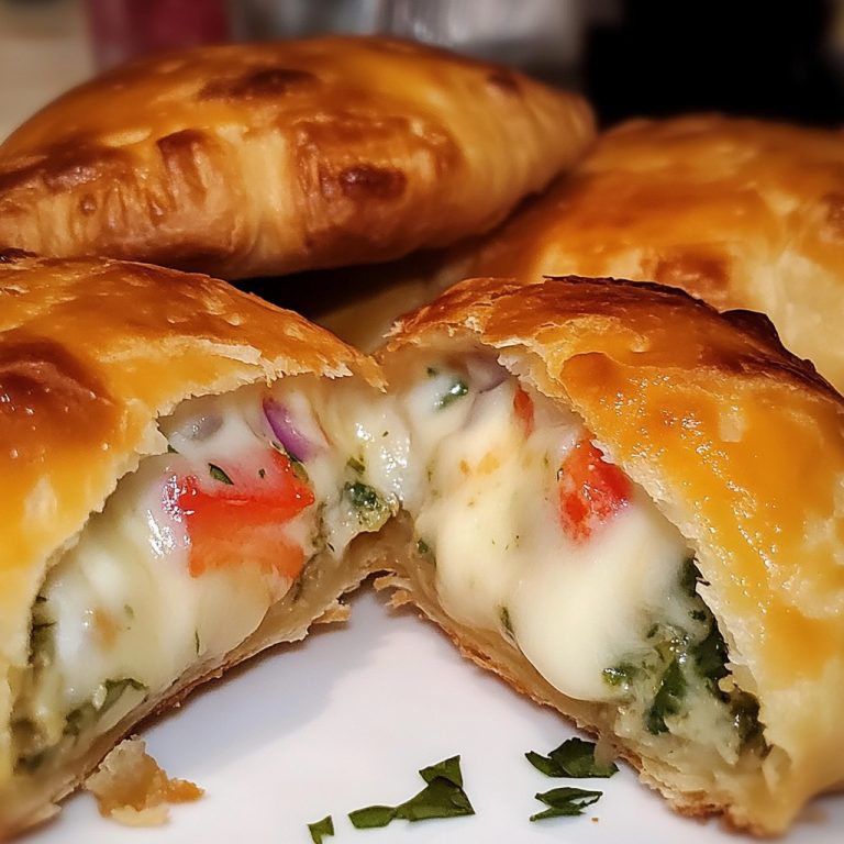 Ciasto francuskie z serem i warzywami…