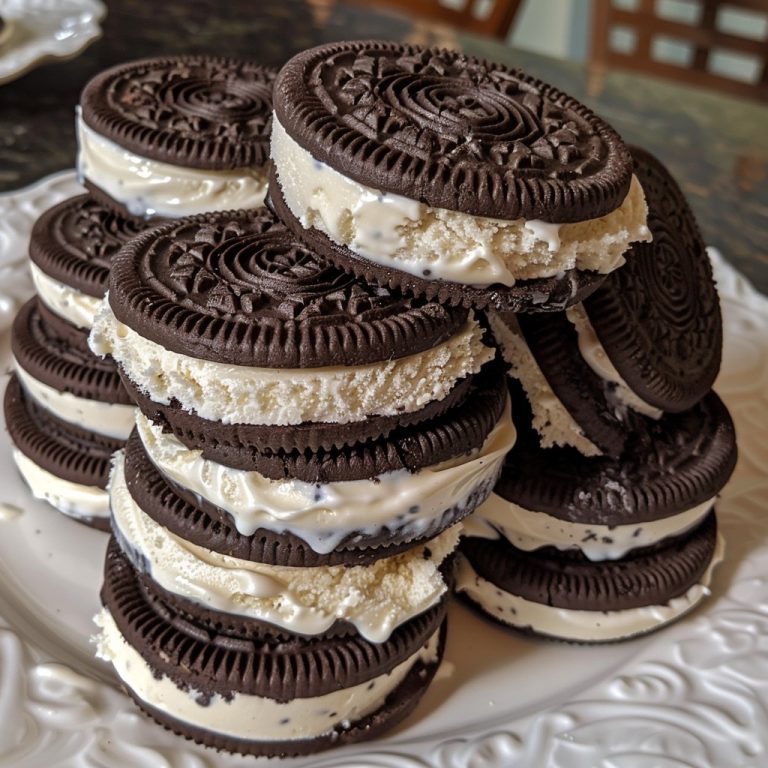 Kanapki z ciasteczkami Oreo i lodami…