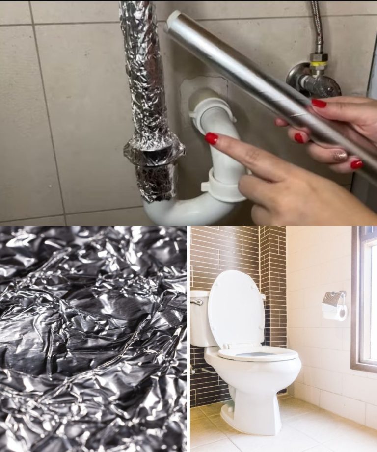 Owiń folią aluminiową muszlę klozetową: zaoszczędzisz sporo pieniędzy