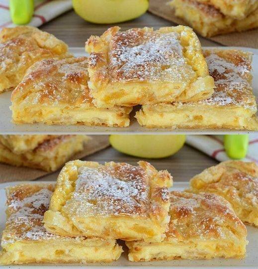 Kawałki budyniu jabłkowego o potencjale uzależniającym!