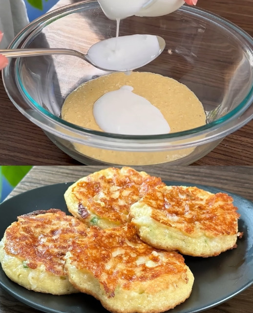 Wytrawne naleśniki owsiane z mozzarellą