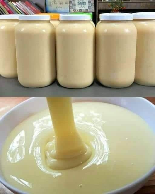 Domowe mleko skondensowane bez cukru z 3 składników
