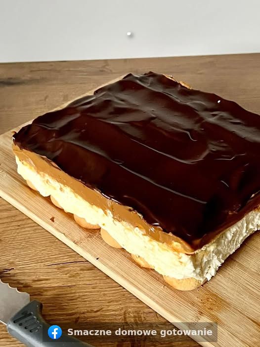 Ciasto Twix bez pieczenia