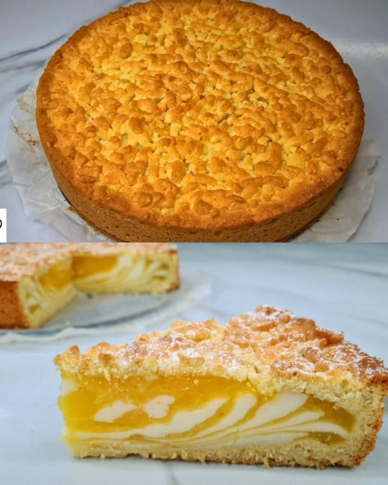 Warstwowa tarta pomarańczowo-śmietankowa