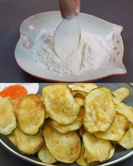 Chrupiące chipsy z cukinii! Szybki i łatwy sposób na przygotowanie cukinii, którą pokochają Twoje dzieci!