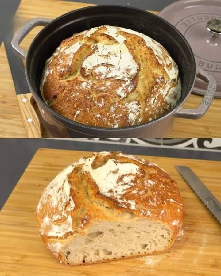 Szybki i chrupiący chleb