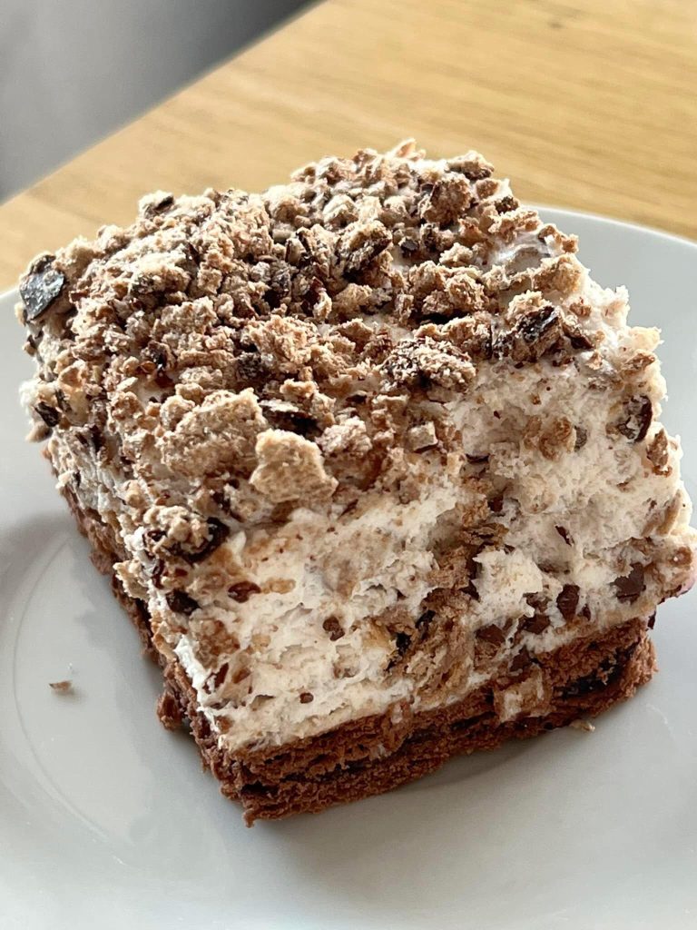Ciasto z wafelkami Grześki