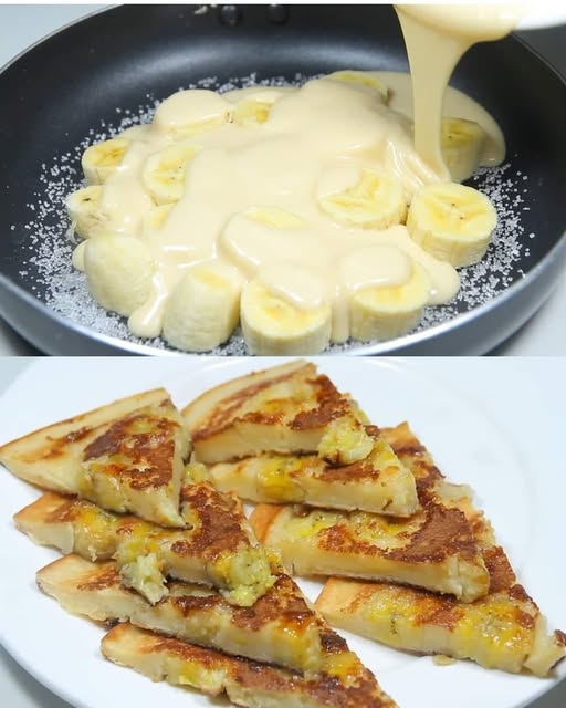 “Puszyste naleśniki bananowo-jajeczne – zdrowy przepis bez mąki!”