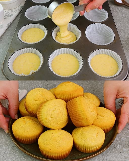 Muffinki Kukurydziane – Miękkie, Puszyste i Pyszne!